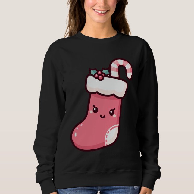 Kawaii-julklapp illustration t shirt (Framsida)