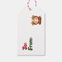 Kawaii julmärken presentetikett