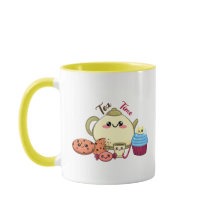 Kawaii-kakor och söt tetid