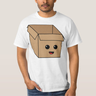 Kawaii kartong t-shirt
