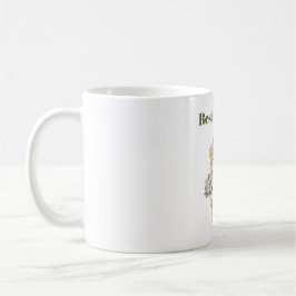 Kawaii Katt Trädgårdsmästare Rosbukett Kaffemugge Kaffemugg