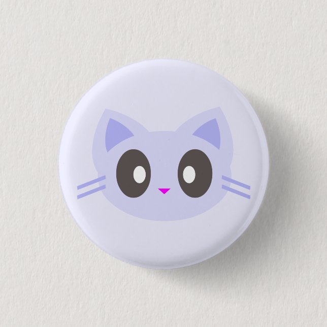 kawaii kattunge knapp (Framsida)