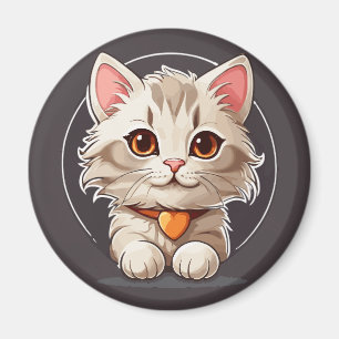 Kawaii Kattunge Magnet