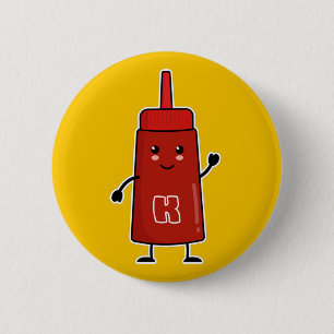 Kawaii Ketchup: Bästa vänner för BFF Knapp