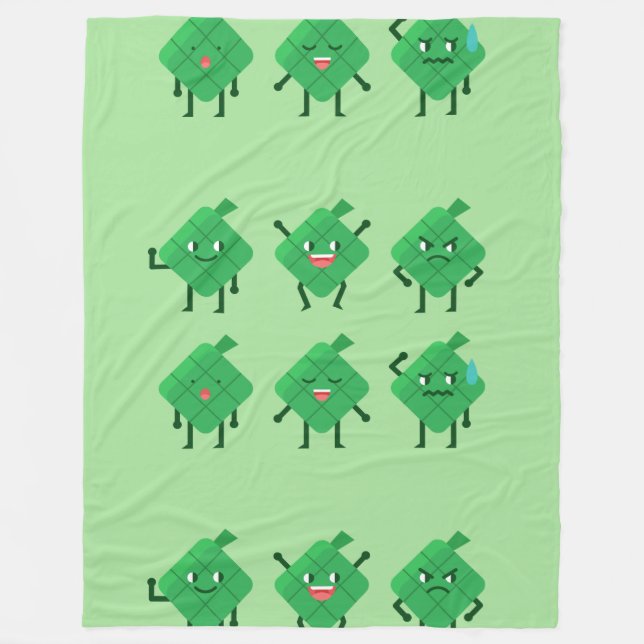 Kawaii Ketupat filt (Framsidan)