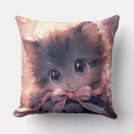 Kawaii Kitten Kudde