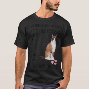 Kawaii Kitten Quote Mamma Pappa Älskare Print, Cut T Shirt