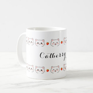 Kawaii Kitty Ceramic Mug Kaffemugg