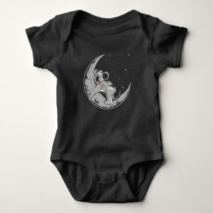 Kawaii Koala Cute Sleeping Animal Måne T Shirt