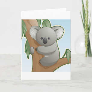 Kawaii Koala Kort