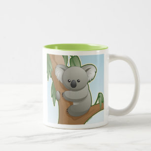 Kawaii Koala Två-Tonad Mugg