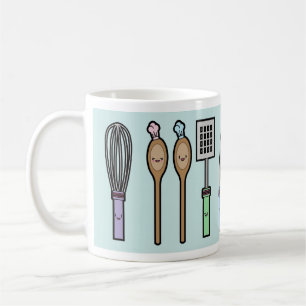 Kawaii kökUtensils Kaffemugg