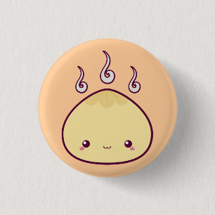 Kawaii köttbulle knapp