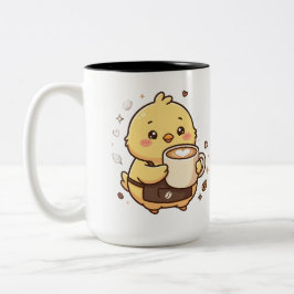 Kawaii Latte-mugg Tvåton Två-Tonad Mugg