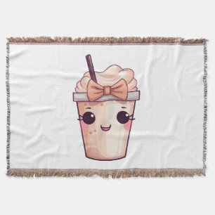 Kawaii Leende Frappe Filt