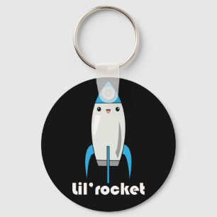 Kawaii Lil' raketkeychain Nyckelring