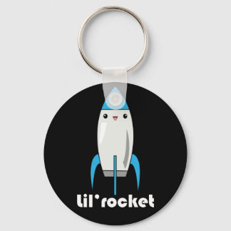 Kawaii Lil’ Rocket-nyckelkedja Nyckelring