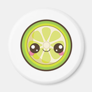 Kawaii limefrukt magnet