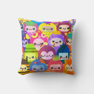 Kawaii Little Monsters Baby Kudde