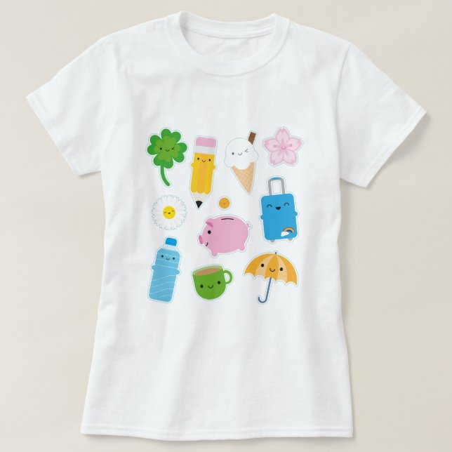 Kawaii liv t shirt (Design framsida)