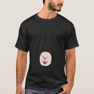 Kawaii Llama Ansikte T Shirt