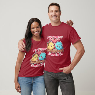 Kawaii Lovebird - Du fullföljer mig tweetly T Shirt