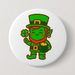 Kawaii Lucky Leprechaun Knapp
