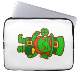 Kawaii Lucky Leprechaun Laptop Fodral