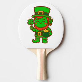Kawaii Lucky Leprechaun Pingisracket
