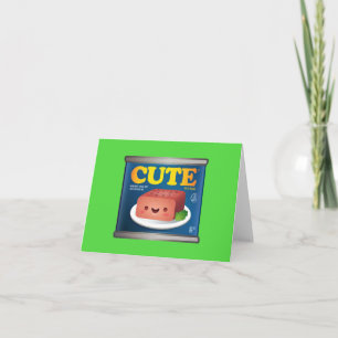 Kawaii Luncheon Kött Note Card Kort