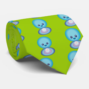 Kawaii lycklig mussla slips