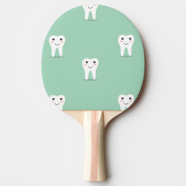Kawaii lycklig pingisracket (Framsidan)