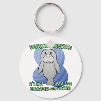 Kawaii Manatee Keychain Nyckelring