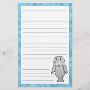 Kawaii Manateebrevpapper Brevpapper