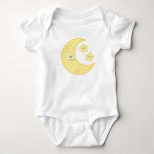 Kawaii Måne och Stars Clothing Tröja