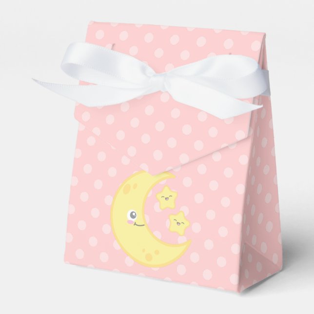 Kawaii Måne och Stars Gift Box Presentaskar (Framsidan Sidan)