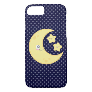 Kawaii Måne och Stars iphone case