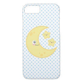 Kawaii Måne och Stars iphone case