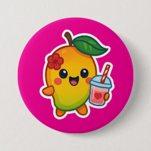 Kawaii Mango - Sötnos Fruit with Heart Smoothi Knapp