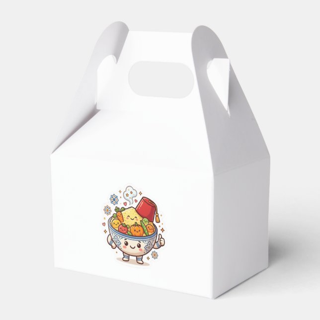 Kawaii Marockansk Couscous - Söt Traditionell Mat  Presentaskar (Framsidan Sidan)