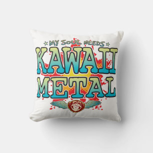Kawaii Metal Själkdyna Kudde