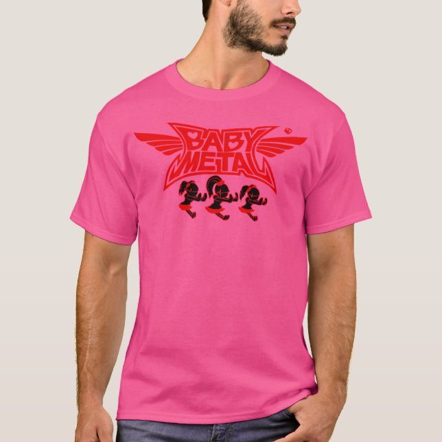 Kawaii Metall Band T Shirt (Framsida)