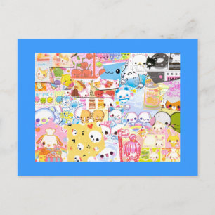 Kawaii Mix vykort