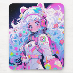 Kawaii Moe Pastel Space Astronaut Anime Girl Musmatta