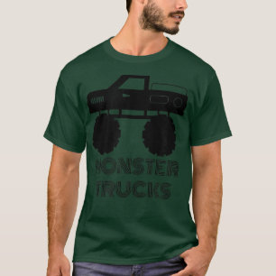 Kawaii Monster Lastbilar Coola Truckers Lera Crush T Shirt