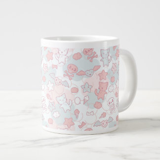 kawaii mönster med dodle jumbo mugg