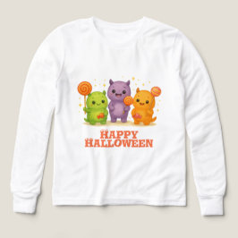 Kawaii Monsters & Lollipops Halloween Favor Bags T Shirt