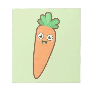 Kawaii morot anteckningsblock