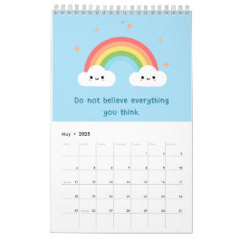 Kawaii Motiverande Positiva Bekräftelser Kalender