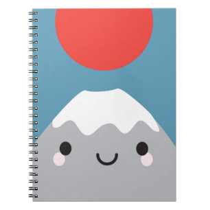 Kawaii Mt Fuji Anteckningsbok